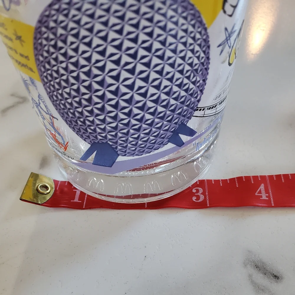 Disney 100 Years of Magic Glass EPCOT